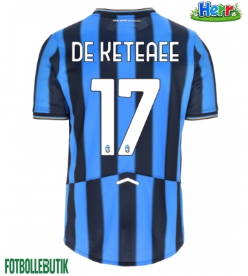 Atalanta Charles De Ketelaere #17 Hemmatröja 2025-26 Kortärmad